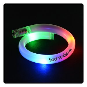 Flashing LED Tube Bracelet - Multicolour Main Image