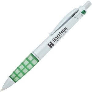 Deco Pen with Rubber Grip - Closeout Main Image