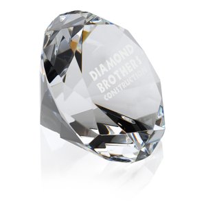 Diamond Crystal Paperweight Main Image
