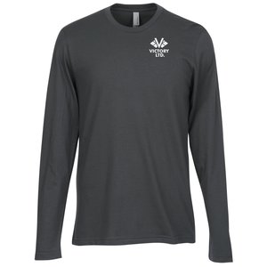 Next Level Fitted Long Sleeve Crew T-Shirt - Men's - Screen Main Image