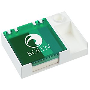 Adhesive Notes and Pen Holder - Closeout Main Image