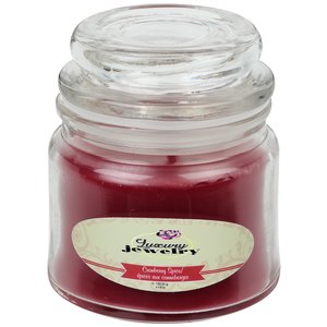 Zen Candle in Apothecary Jar - 4.5 oz. - Cranberry Spice Main Image