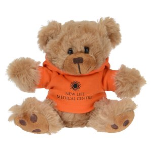 Little Paw Bear with Hoodie - Brown Main Image