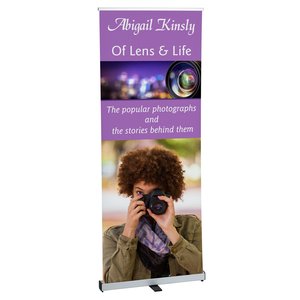 Ideal Retractable Banner Display - 31-1/2" Main Image