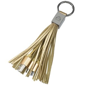 Tassel Charging Cable Keychain Main Image