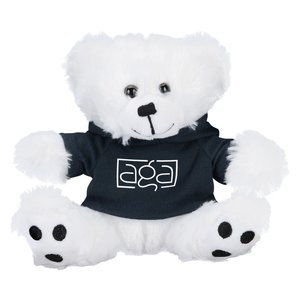 Little Paw Bear with Hoodie - White Main Image
