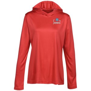 Zone Performance Hooded Tee - Ladies' - Embroidered Main Image