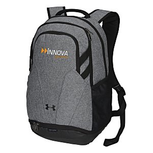 Under Armour Hustle II Backpack - Embroidered Main Image