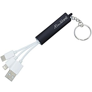 Route Light-Up Logo Duo Charging Cable Main Image
