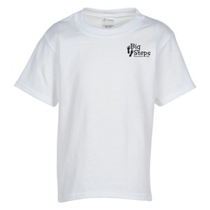 Everyday Cotton T-Shirt - Youth - White - Screen Main Image