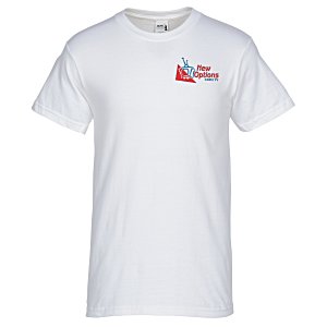 Gildan Hammer T-Shirt - White - Embroidered Main Image