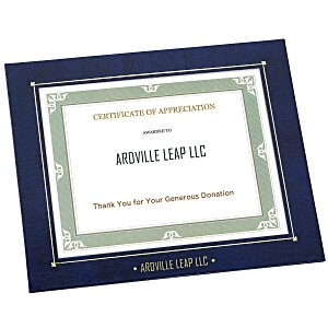 Wrapped Edge Certificate Frame - 8" x 10" Main Image