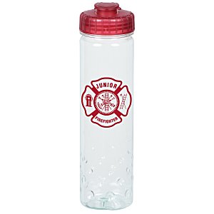 PolySure Inspire Water Bottle with Flip Lid - 24 oz. - Clear Main Image