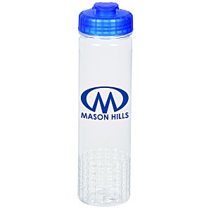 PolySure Out of the Block Water Bottle with Flip Lid - 24 oz. - Clear Main Image