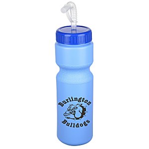 Value Water Bottle with Straw Lid - 28 oz. - Colours Main Image