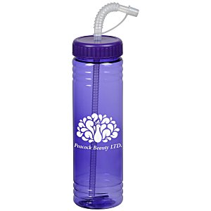 Halcyon Water Bottle with Straw Lid - 24 oz. Main Image