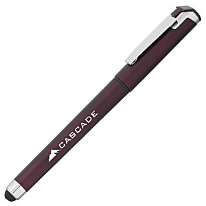 Cali Soft Touch Stylus Gel Pen - Metallic Main Image