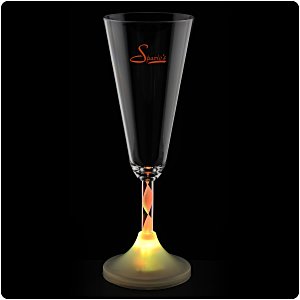 Champagne Glass with Light-Up Spiral Stem - 7 oz. Main Image
