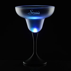 Frosted Light-Up Margarita Glass - 8 oz. Main Image