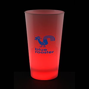 Light-Up Frosted Glass - 17 oz. - Multicolour Main Image