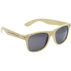 Risky Business Sunglasses - Fashion Wood Grain Main Image