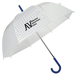 Colour Pop Clear Domed Umbrella - 46" Arc - 24 hr Main Image