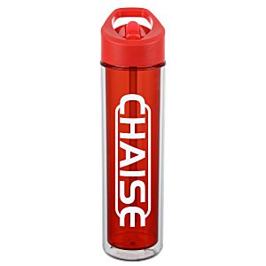 Chiller Insulated Bottle with Flip Straw Lid - 16 oz. Main Image