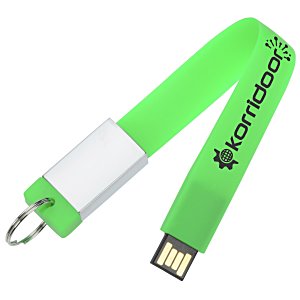 Loop USB Flash Drive Keychain - 1GB Main Image