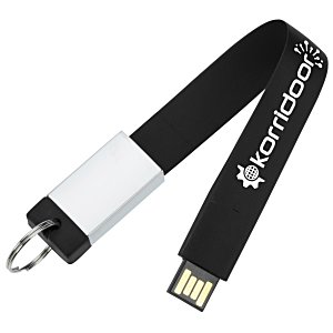 Loop USB Flash Drive Keychain - 8GB Main Image