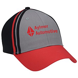 Accent Stripe Snapback Cap Main Image