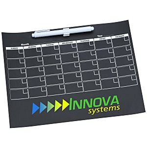 Chalkboard Calendar Magnet Main Image