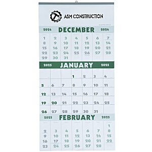 3 Month Planning Wall Calendar Main Image