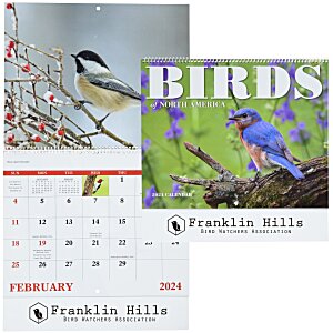 Birds of North America Calendar - Spiral Main Image