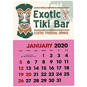 Full Colour Stick Up Calendar with Coloured Paper Main Image