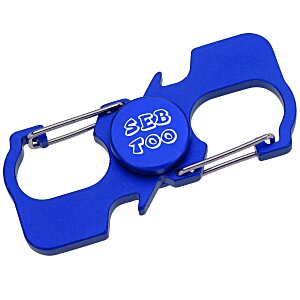 Carabiner Fun Spinner with Bottle Openers Main Image