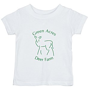Rabbit Skins Jersey T-Shirt - Infant - White Main Image