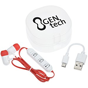 Bluetooth Ear Buds with Travel Case Main Image
