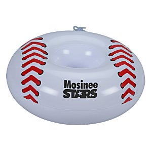 Inflatable Drink Holder - Baseball Main Image
