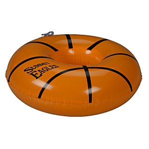 Inflatable Drink Holder - Basketball Main Image