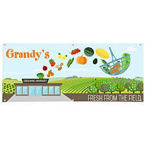 Value Outdoor Banner - 2' x 5' - 24 hr Main Image