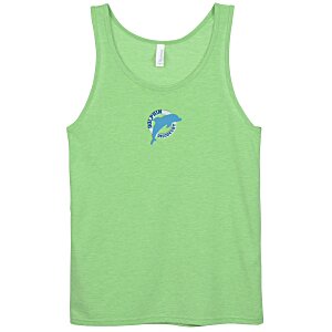 Bella+Canvas Unisex Jersey Tank - Tri-Blend - Embroidered Main Image