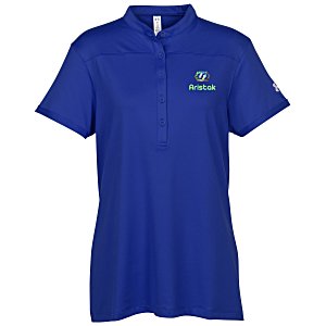 Under Armour Corporate Performance Mock Collar Polo - Ladies' - Full Colour Main Image