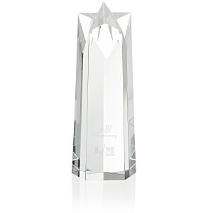 Crystal Star Obelisk Award - 10" Main Image