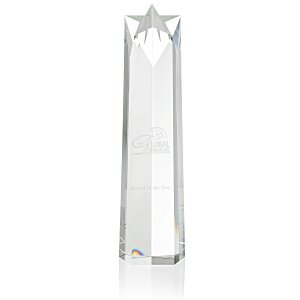 Crystal Star Obelisk Award - 14" Main Image
