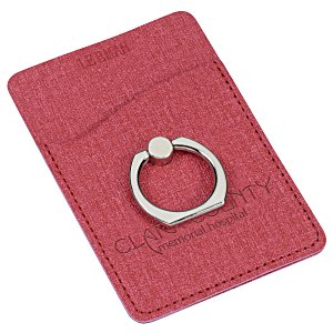 Leeman RFID Smartphone Wallet with Ring Phone Stand Main Image