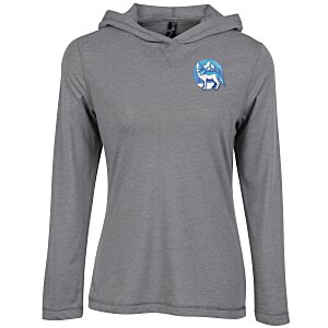 Primease Tri-Blend Hooded Tee - Ladies' - Embroidered Main Image
