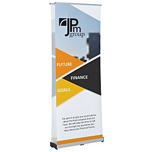 Ideal Retractable Banner - 31-1/2" - Double Sided Main Image