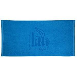 King Size Velour Beach Towel - Colours Main Image