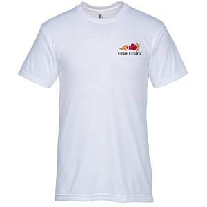 American Apparel Blend T-Shirt - Men's  - White - Embroidered Main Image