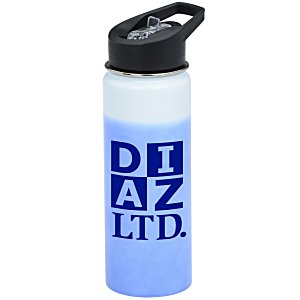 Mood Stainless Bottle with Flip Straw Lid - 26 oz. Main Image